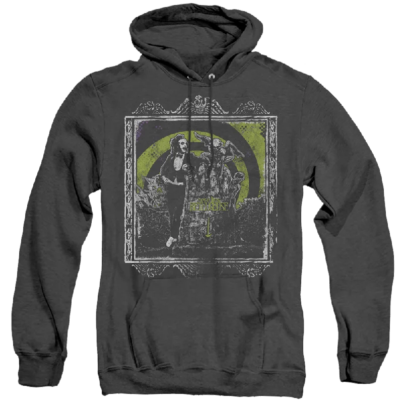 Beetlejuice Here Lies - Heather Pullover Hoodie