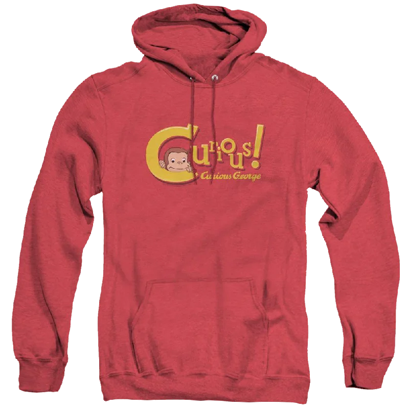 Curious George Curious - Heather Pullover Hoodie