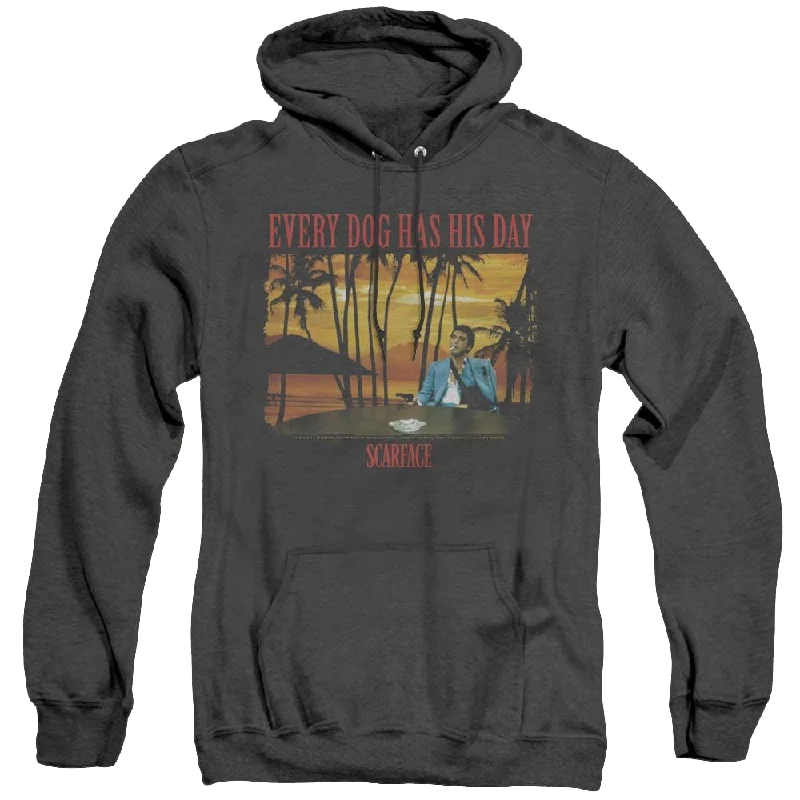Scarface A Dog Day - Heather Pullover Hoodie