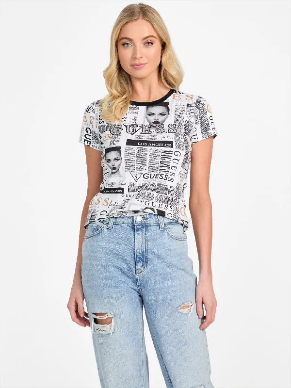 Jina Magazine Print Tee