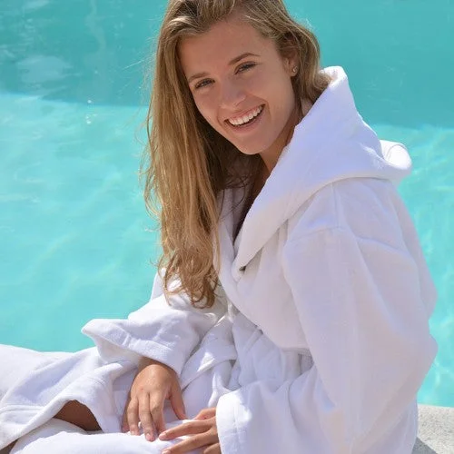 ARTG Womens/Ladies Deluxe Velour Bathrobe With Hood Trendy pajama sets for women