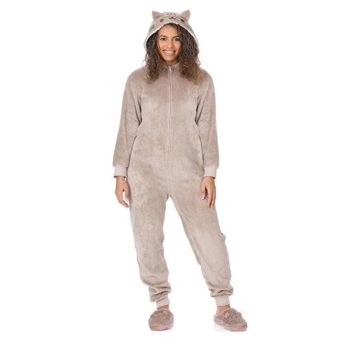 Pusheen Womens/Ladies Novelty Jumpsuit Women's pajama sets