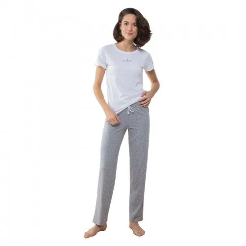 Towel City Womens/Ladies Pyjama T-Shirt And Bottoms Set Best pajama sets for relaxing weekends