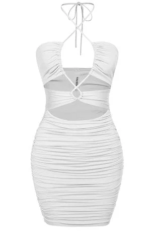 Attracted To You Mini Dress - Off White