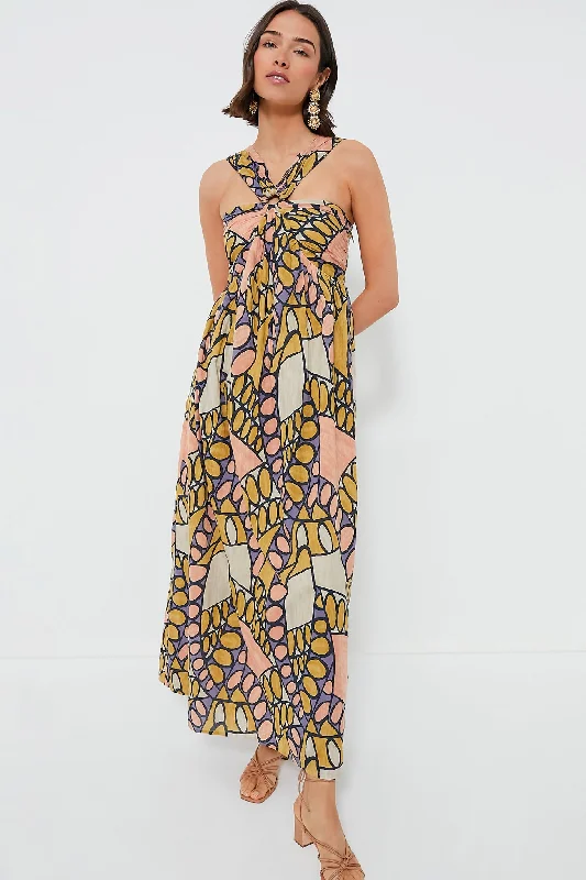 Saguaro Print Zola Maxi Dress Winter maxi dresses