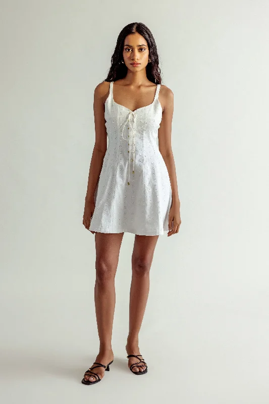 Louis Dress - White Trendy unclassified dresses